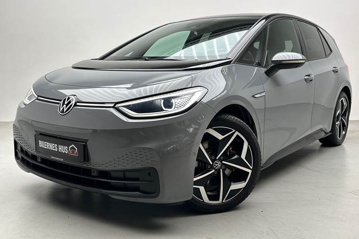 Grå VW ID.3 fra 2023