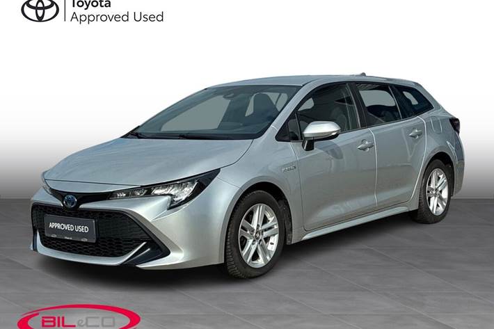 Grå Toyota Corolla fra 2020