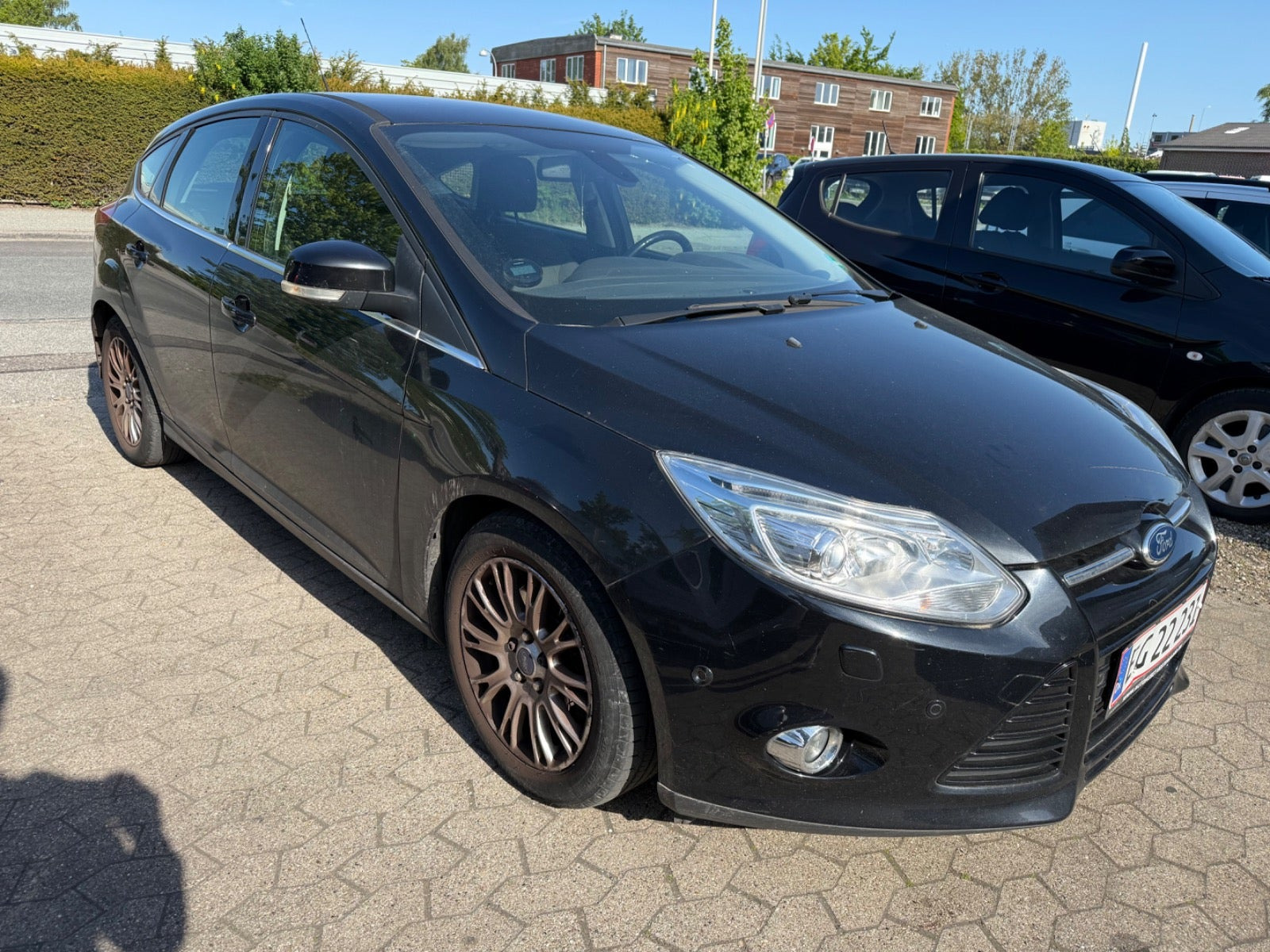 Sort Ford Focus fra 2011
