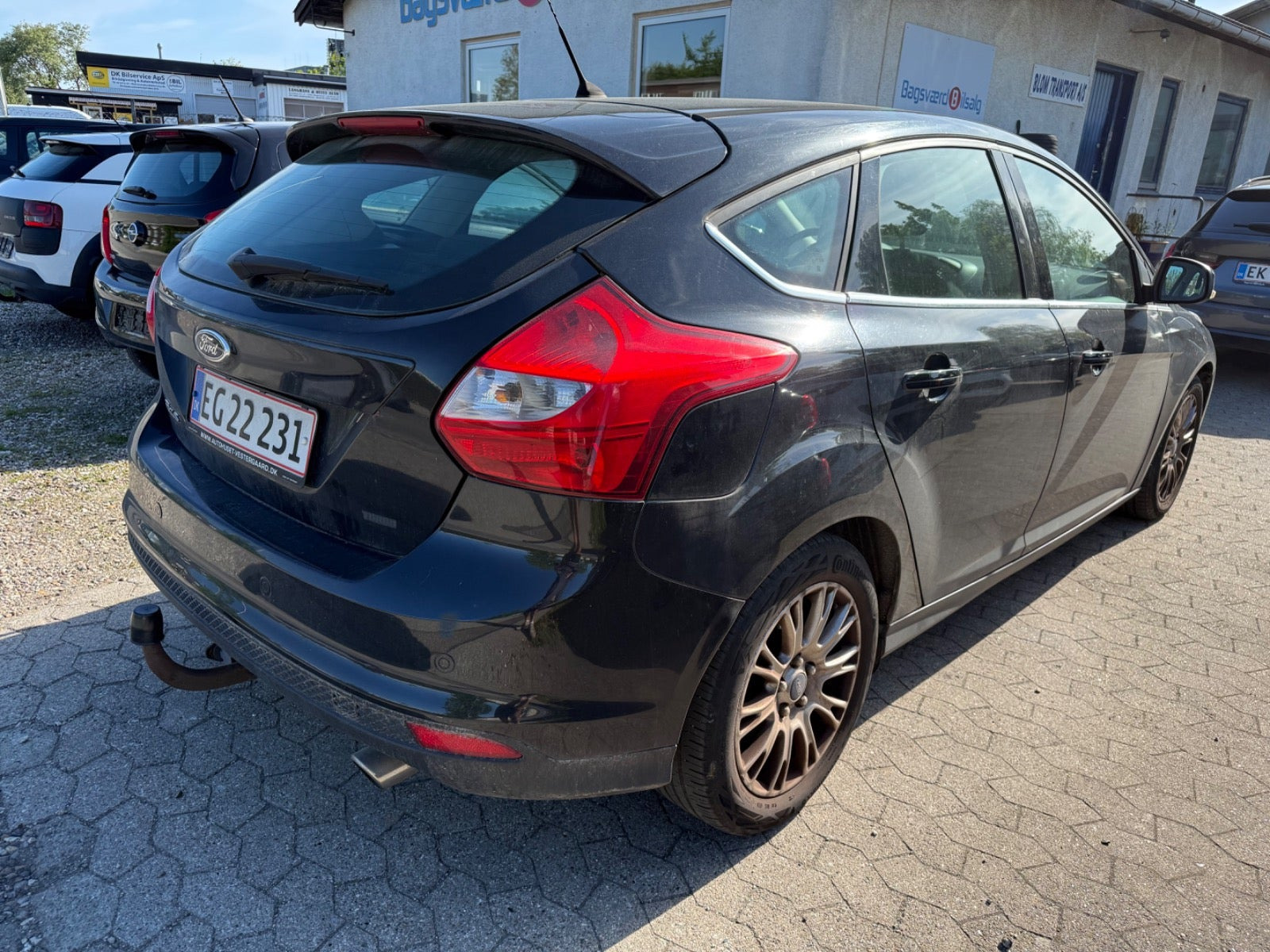 Sort Ford Focus fra 2011