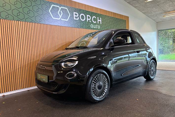Sort Fiat 500e fra 2022