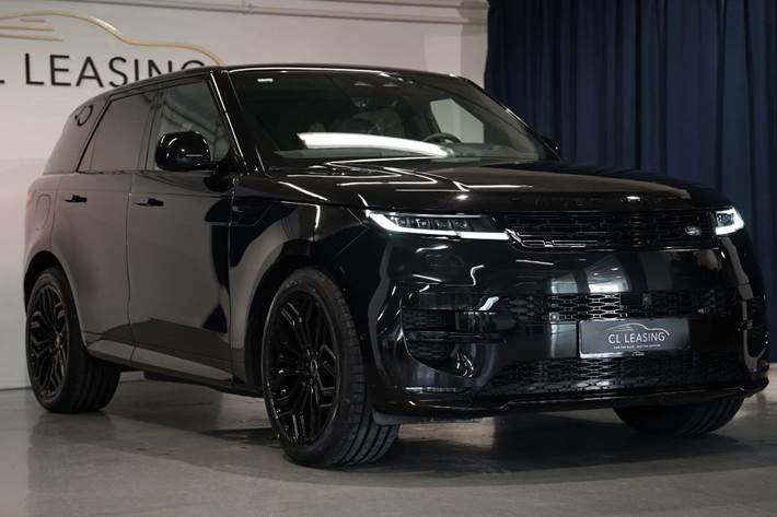 Sort Land Rover Range Rover sport fra 2024