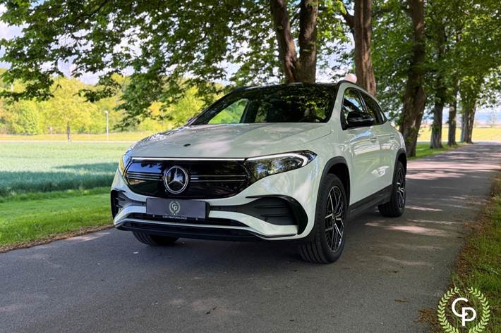 Hvid Mercedes EQA250 fra 2023