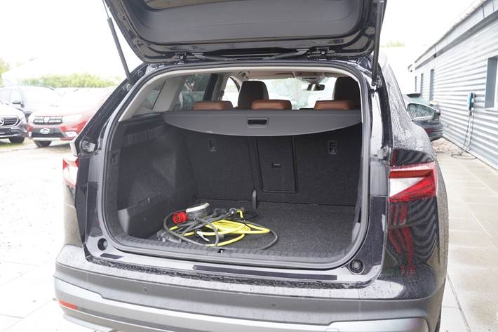 Sort Skoda Enyaq fra 2023