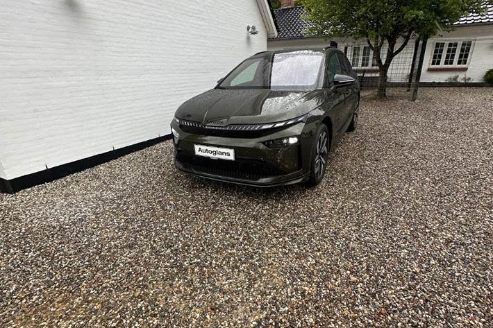 Grøn Skoda Enyaq fra 2026
