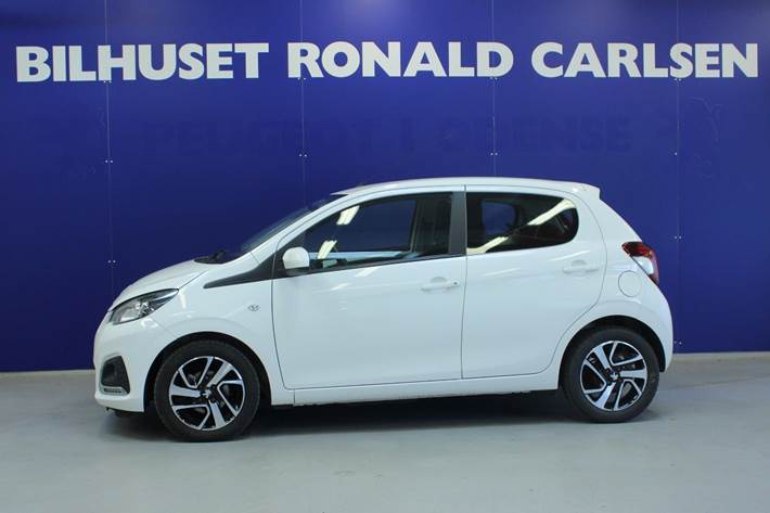 Hvid Peugeot 108 fra 2019