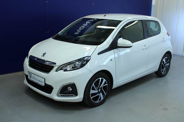 Hvid Peugeot 108 fra 2019