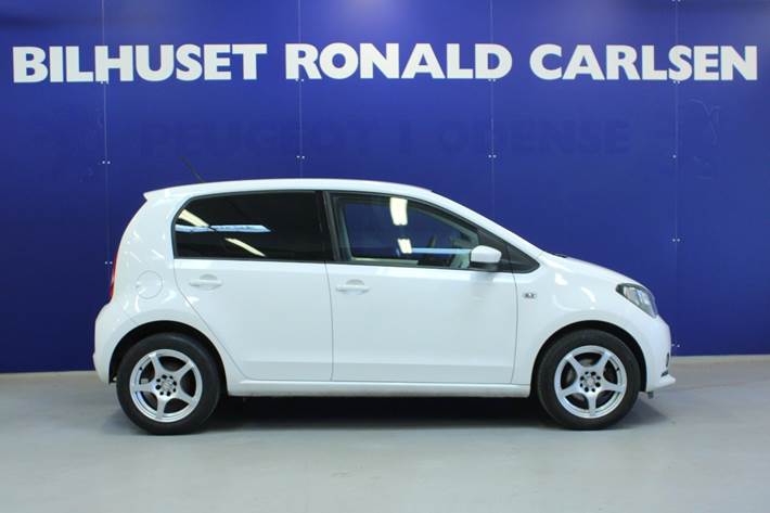 Hvid Seat Mii fra 2015