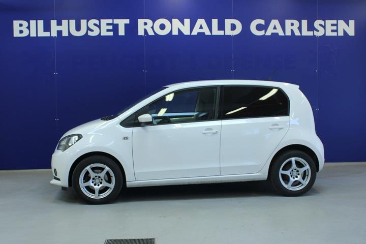 Hvid Seat Mii fra 2015