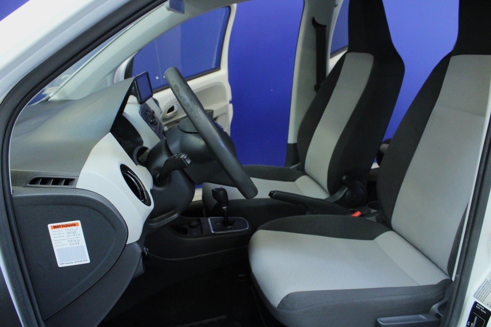 Hvid Seat Mii fra 2015