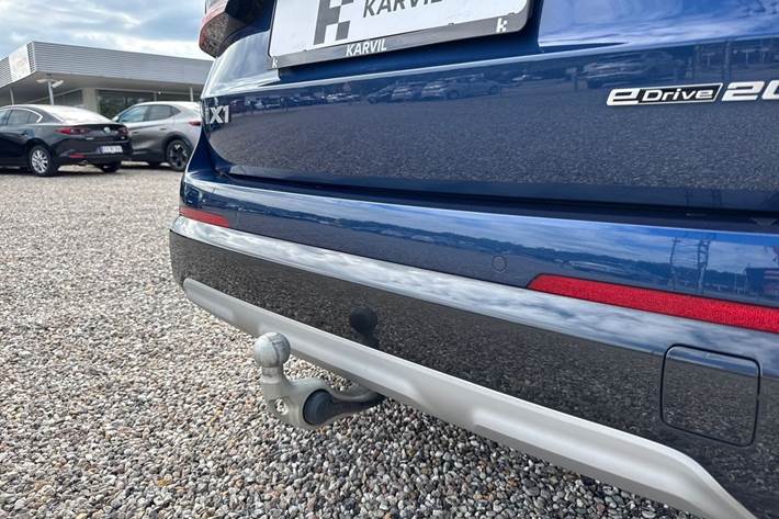 Blå BMW iX1 fra 2024