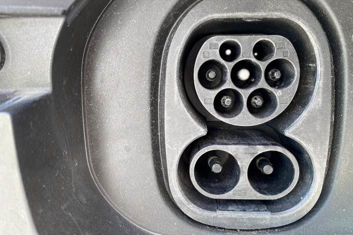 Blå VW ID.4 fra 2022