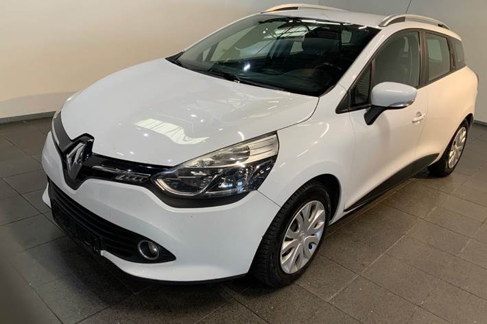 Hvid Renault Clio IV fra 2014