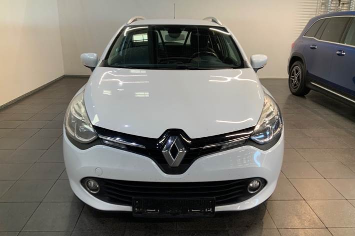 Hvid Renault Clio IV fra 2014