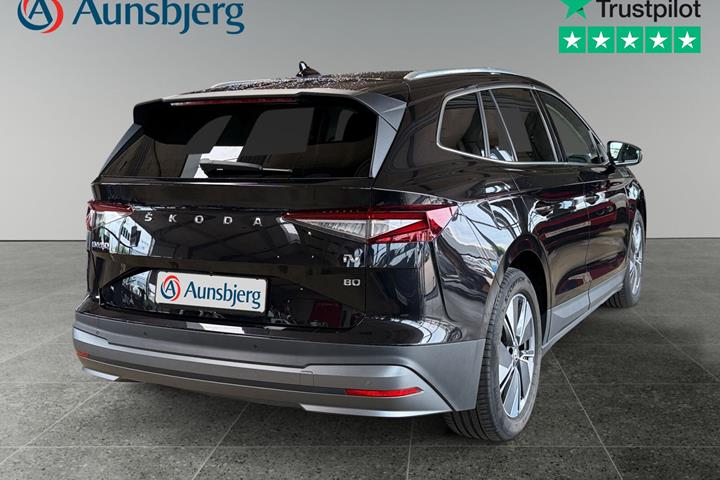 Sort Skoda Enyaq fra 2023