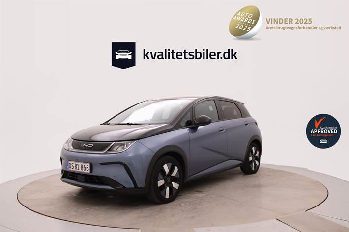 Blå BYD Dolphin fra 2024