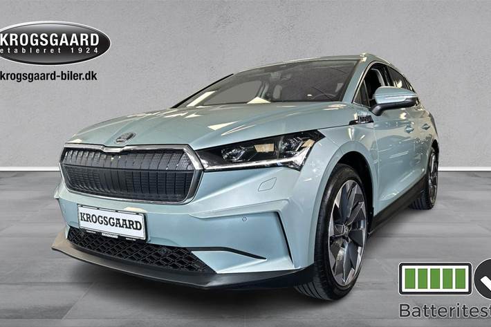 Sølv Skoda Enyaq fra 2021