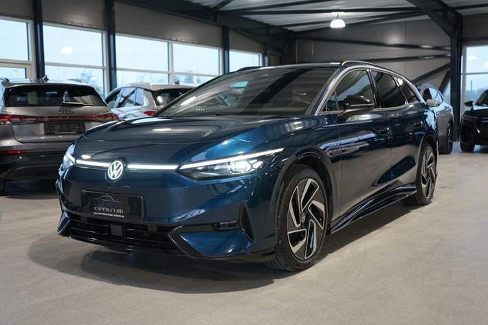 Blå VW ID.7 fra 2025