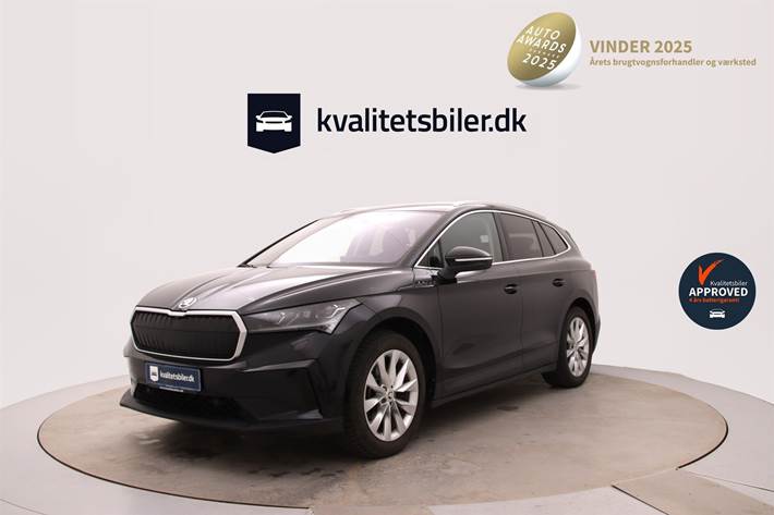 Sort Skoda Enyaq fra 2022