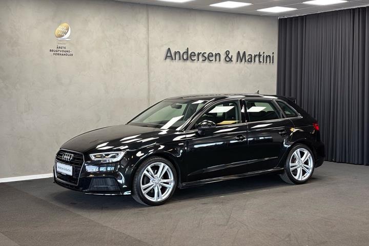 Sort Audi A3 fra 2019