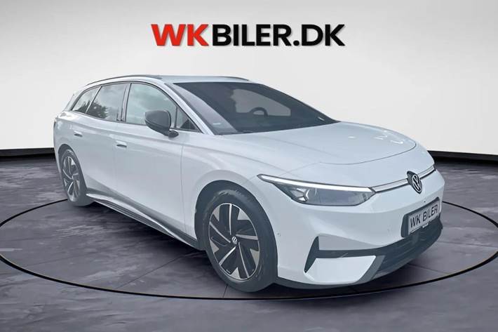 Hvid VW ID.7 fra 2025