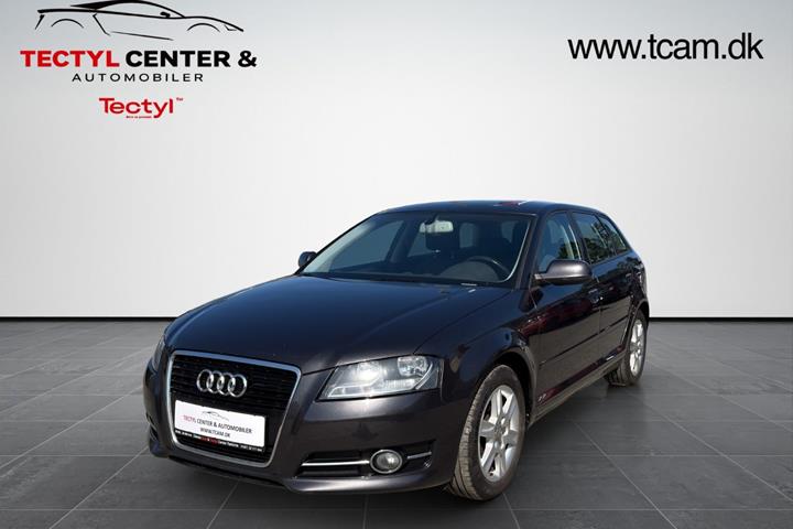 Sort Audi A3 fra 2012