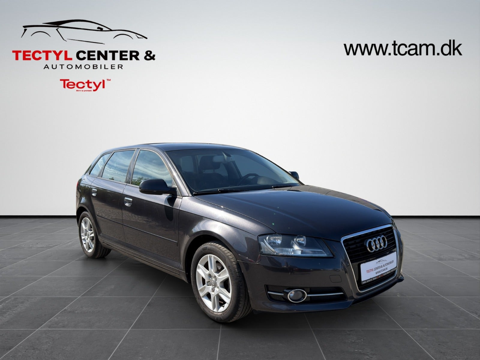 Sort Audi A3 fra 2012