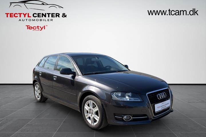 Sort Audi A3 fra 2012