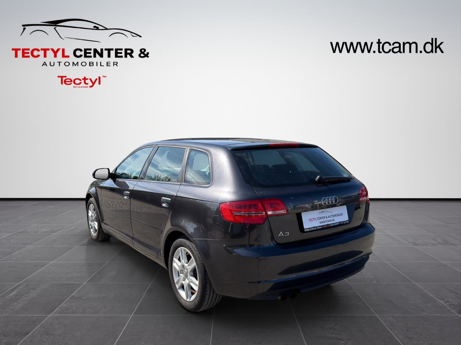 Sort Audi A3 fra 2012