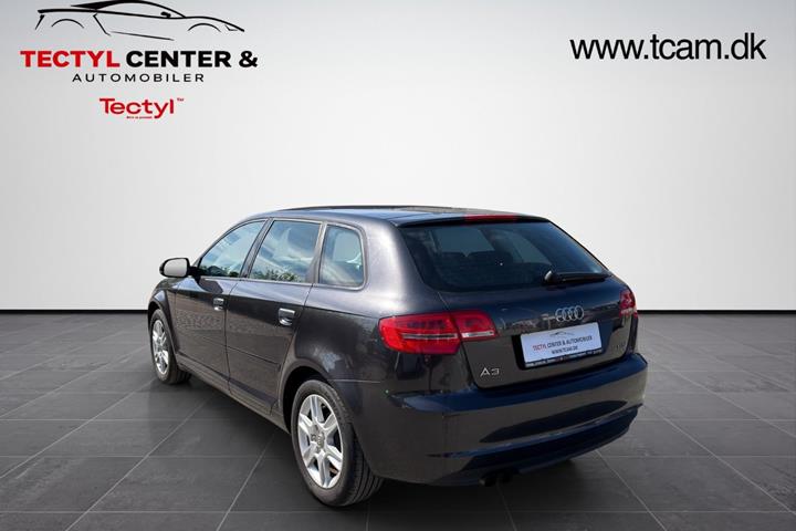 Sort Audi A3 fra 2012