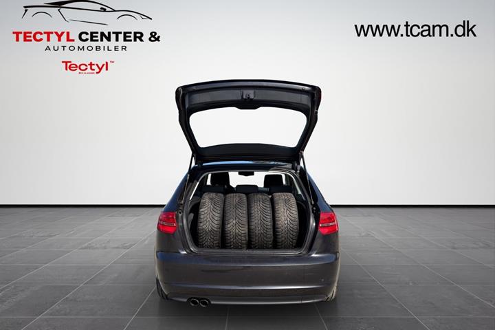 Sort Audi A3 fra 2012