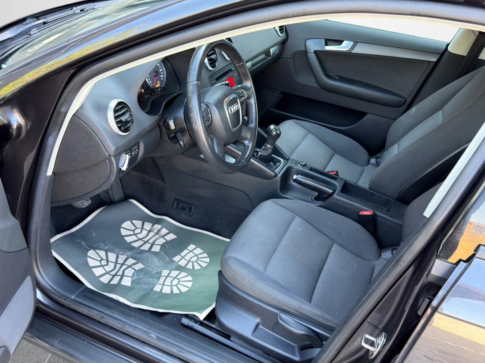 Sort Audi A3 fra 2012