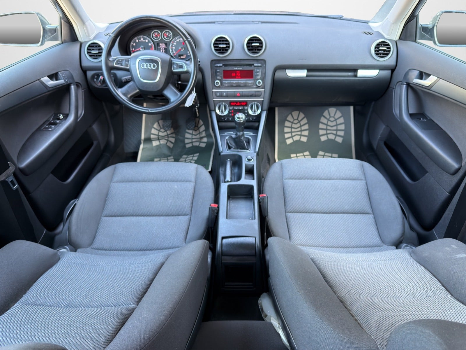 Sort Audi A3 fra 2012