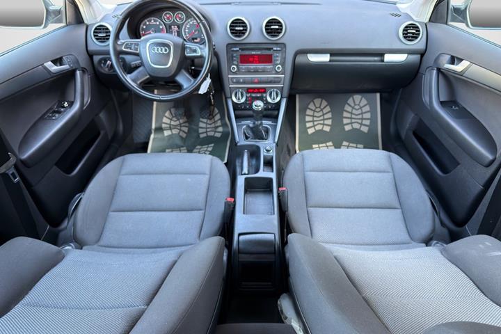 Sort Audi A3 fra 2012