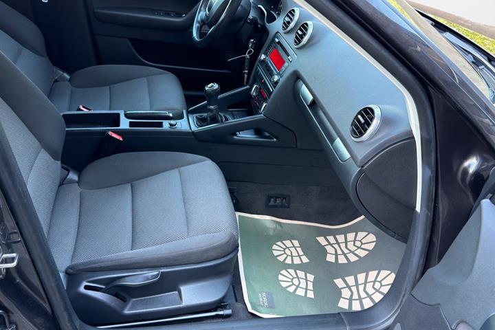 Sort Audi A3 fra 2012