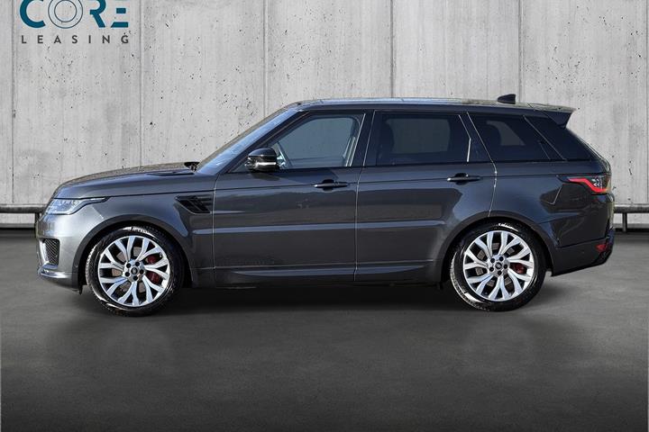 Grå Land Rover Range Rover sport fra 2019