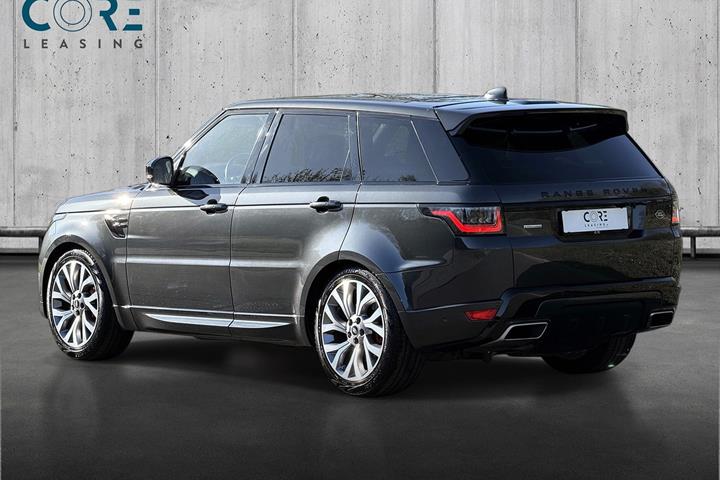 Grå Land Rover Range Rover sport fra 2019