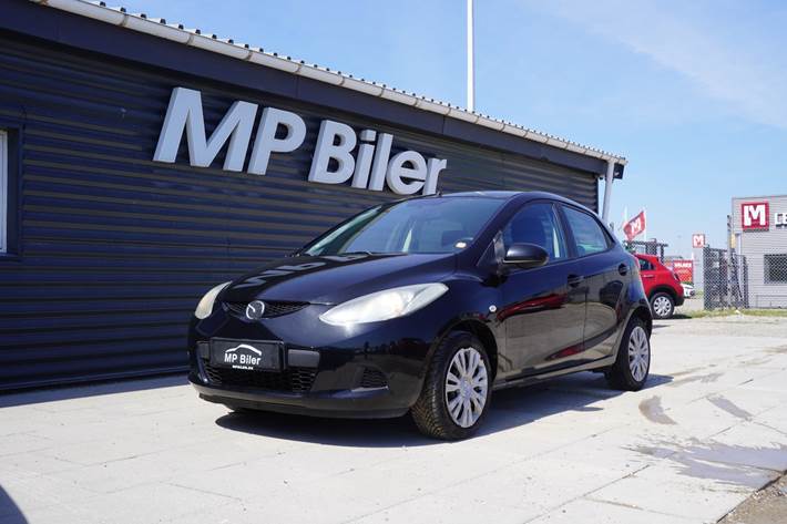 Sort Mazda 2 fra 2008