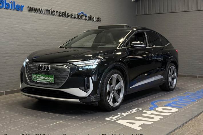 Sort Audi Q4 e-tron fra 2022
