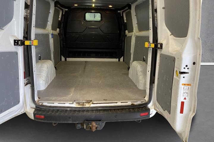 Hvid Ford Transit Custom fra 2021