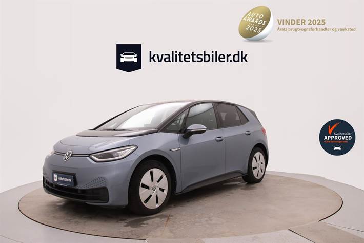 Blå VW ID.3 fra 2022