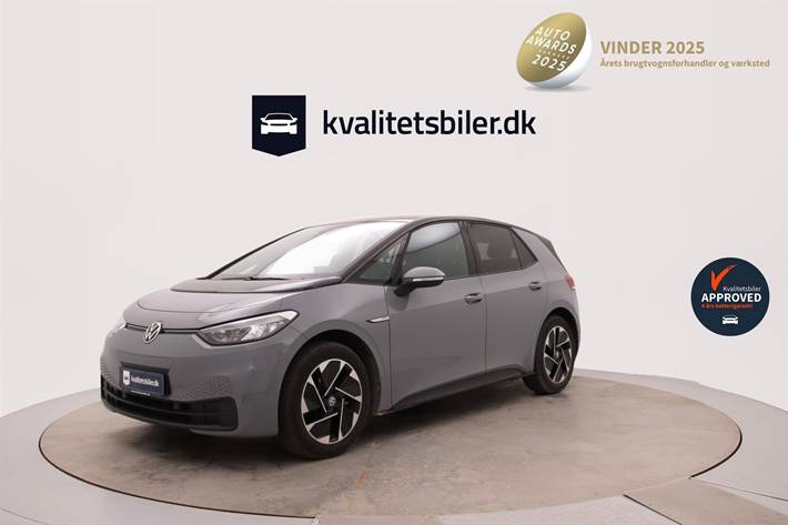 Grå VW ID.3 fra 2023