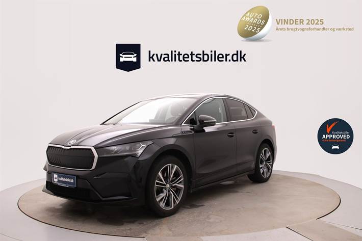 Sort Skoda Enyaq fra 2024