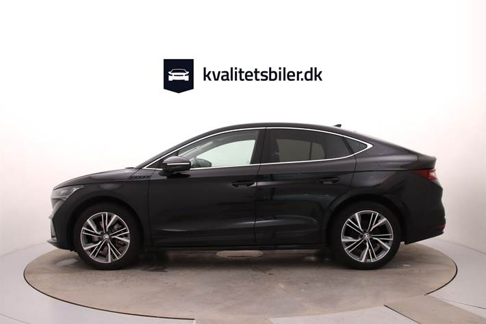 Sort Skoda Enyaq fra 2024