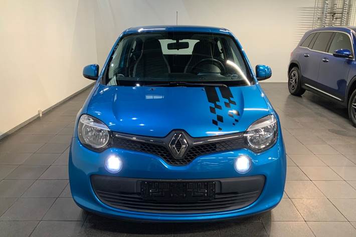 Blå Renault Twingo fra 2014