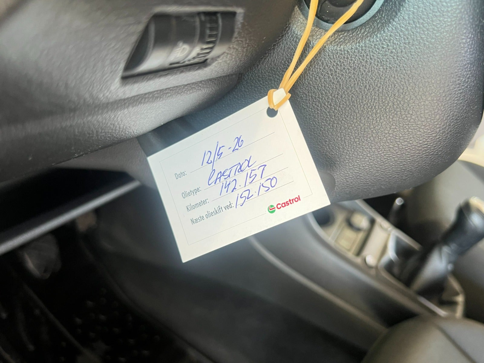 Sort Skoda Citigo fra 2016