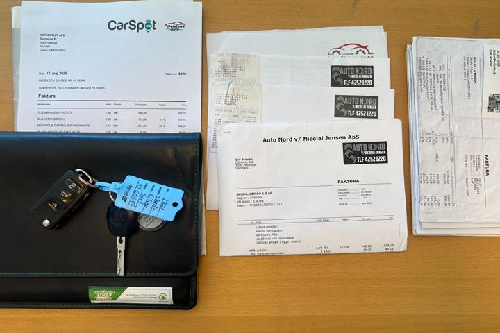 Sort Skoda Citigo fra 2016