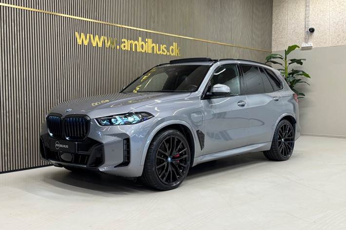 Grå BMW X5 fra 2025