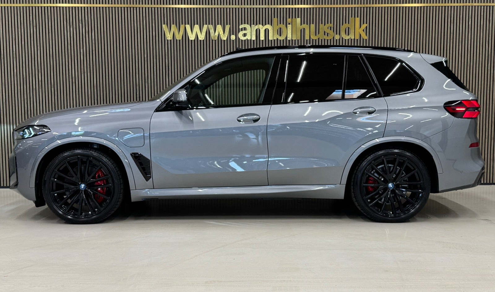 Grå BMW X5 fra 2025