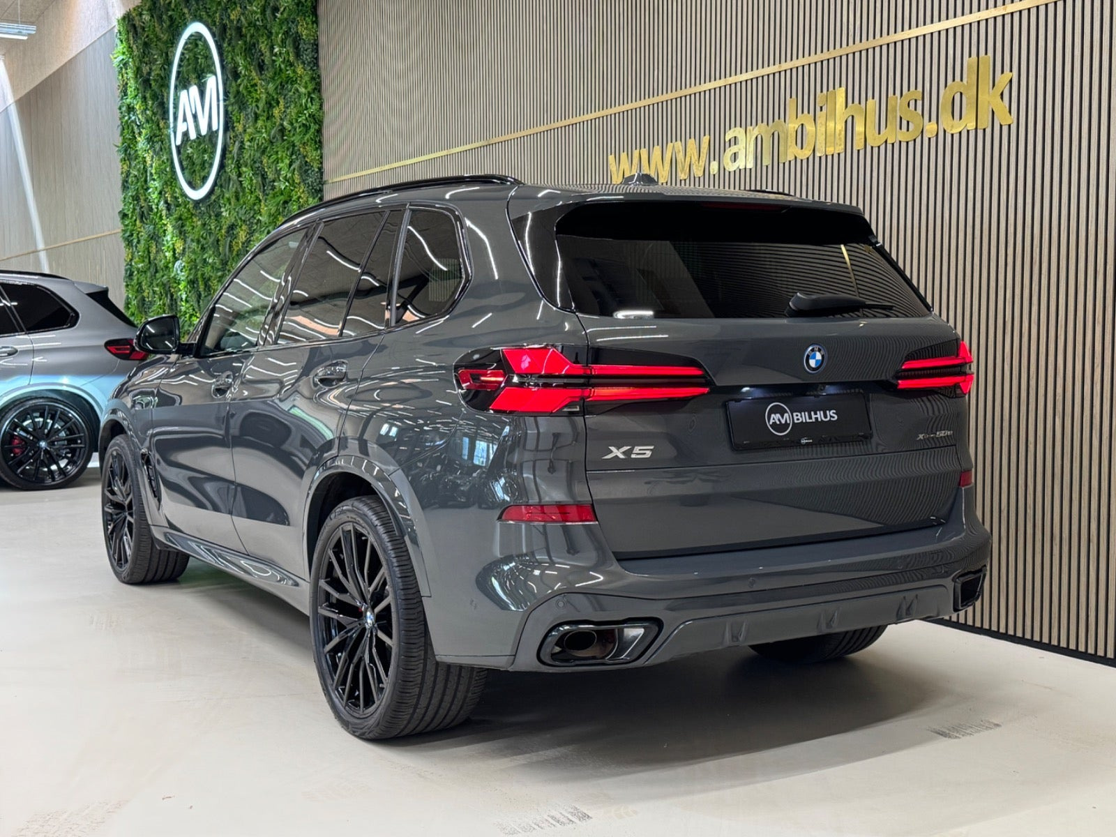 Grå BMW X5 fra 2025